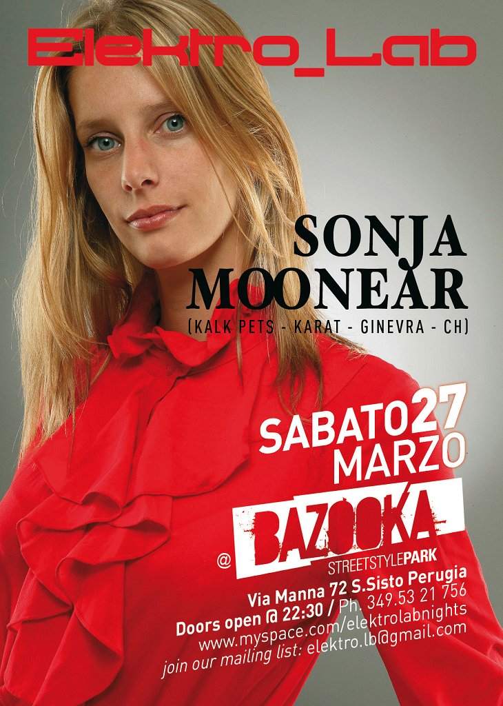 Elektro_lab feat Sonja Moonear - Página frontal