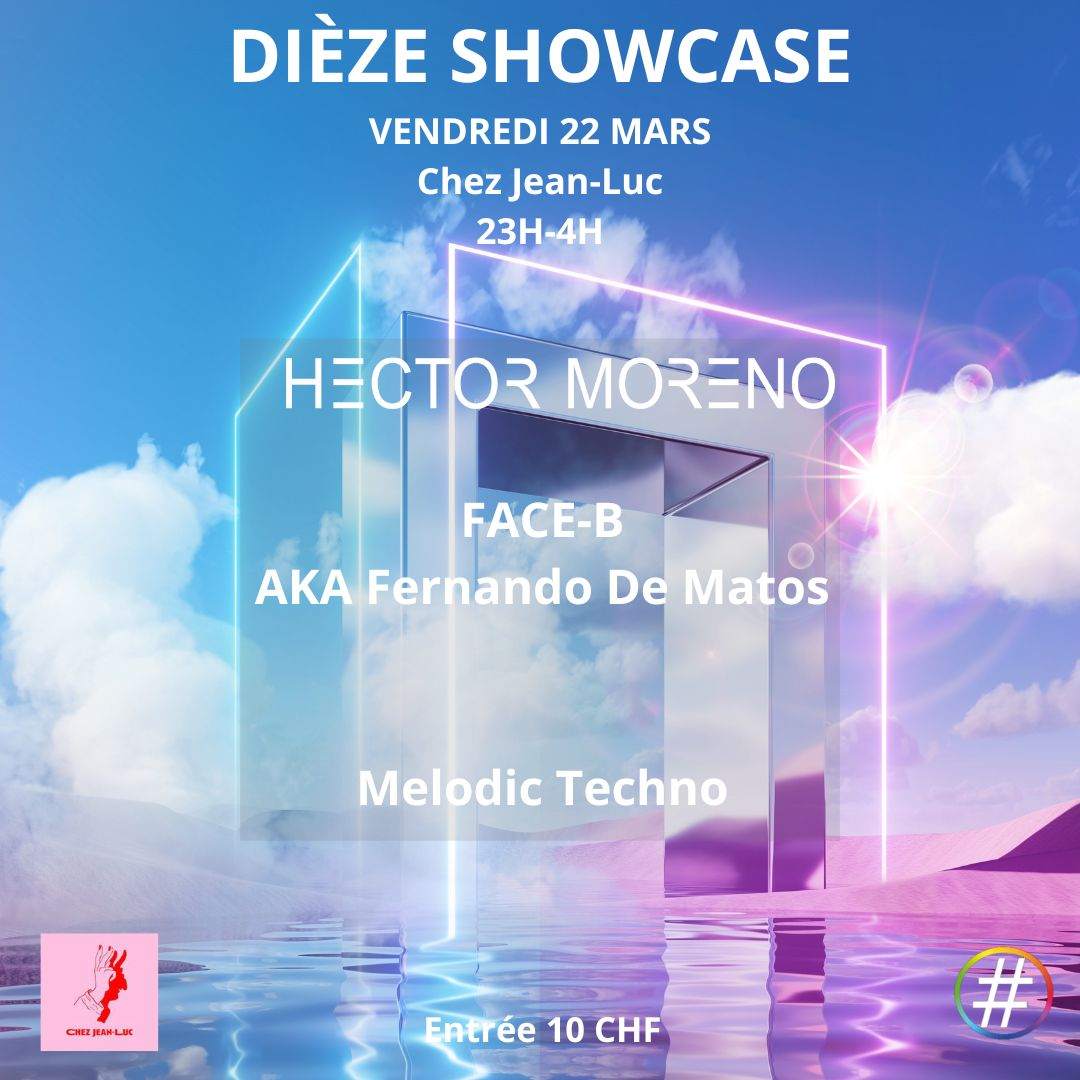 Melodic Techno - Dièze Showcase - フライヤー表