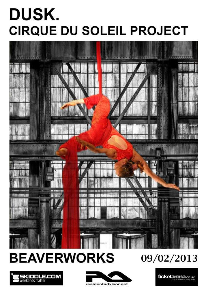 Dusk present... Cirque Du Soleil Project - Página frontal