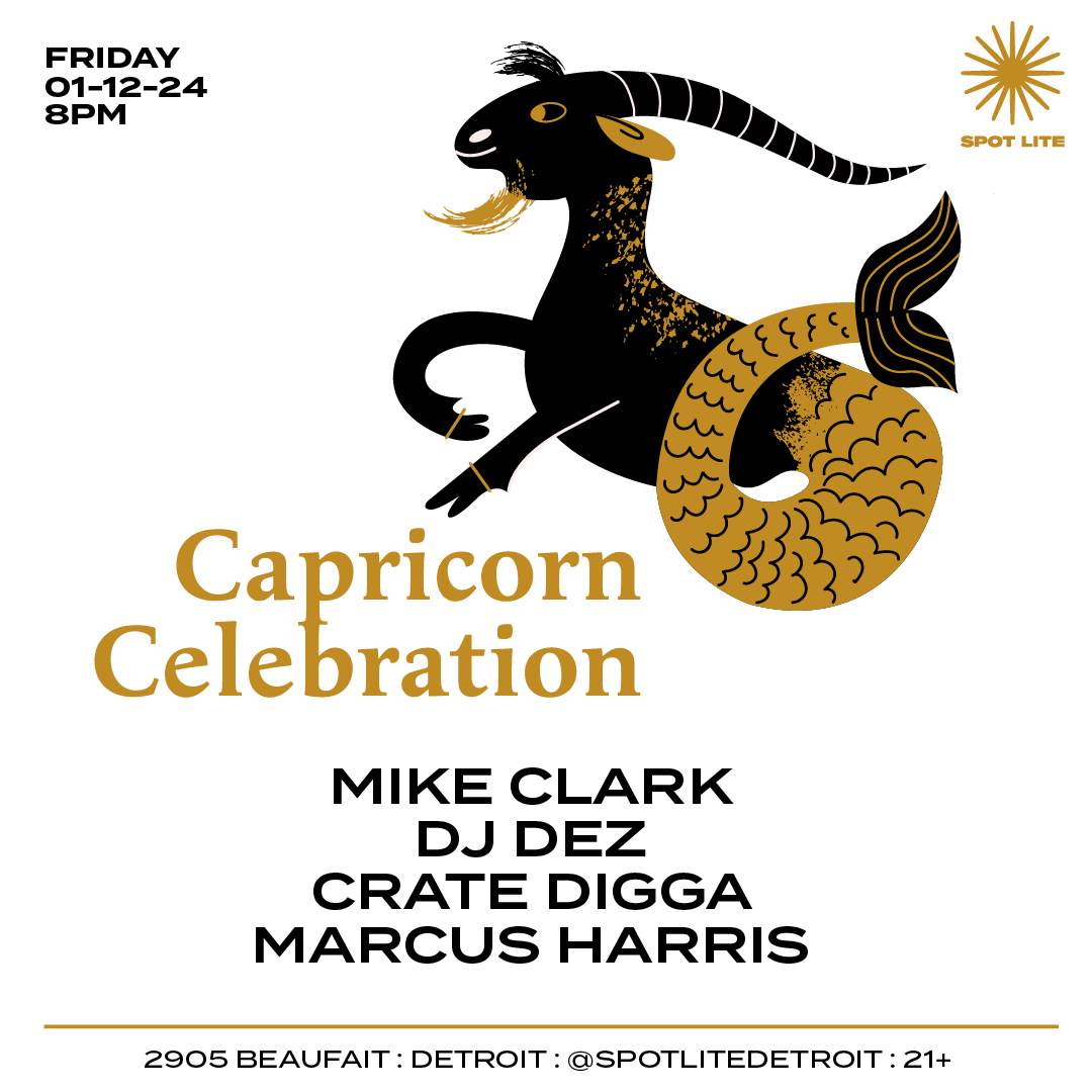 Capricorn Celebration ft Mike Clark / DJ Dez / Crate Digga / Marcus Harris - Página frontal