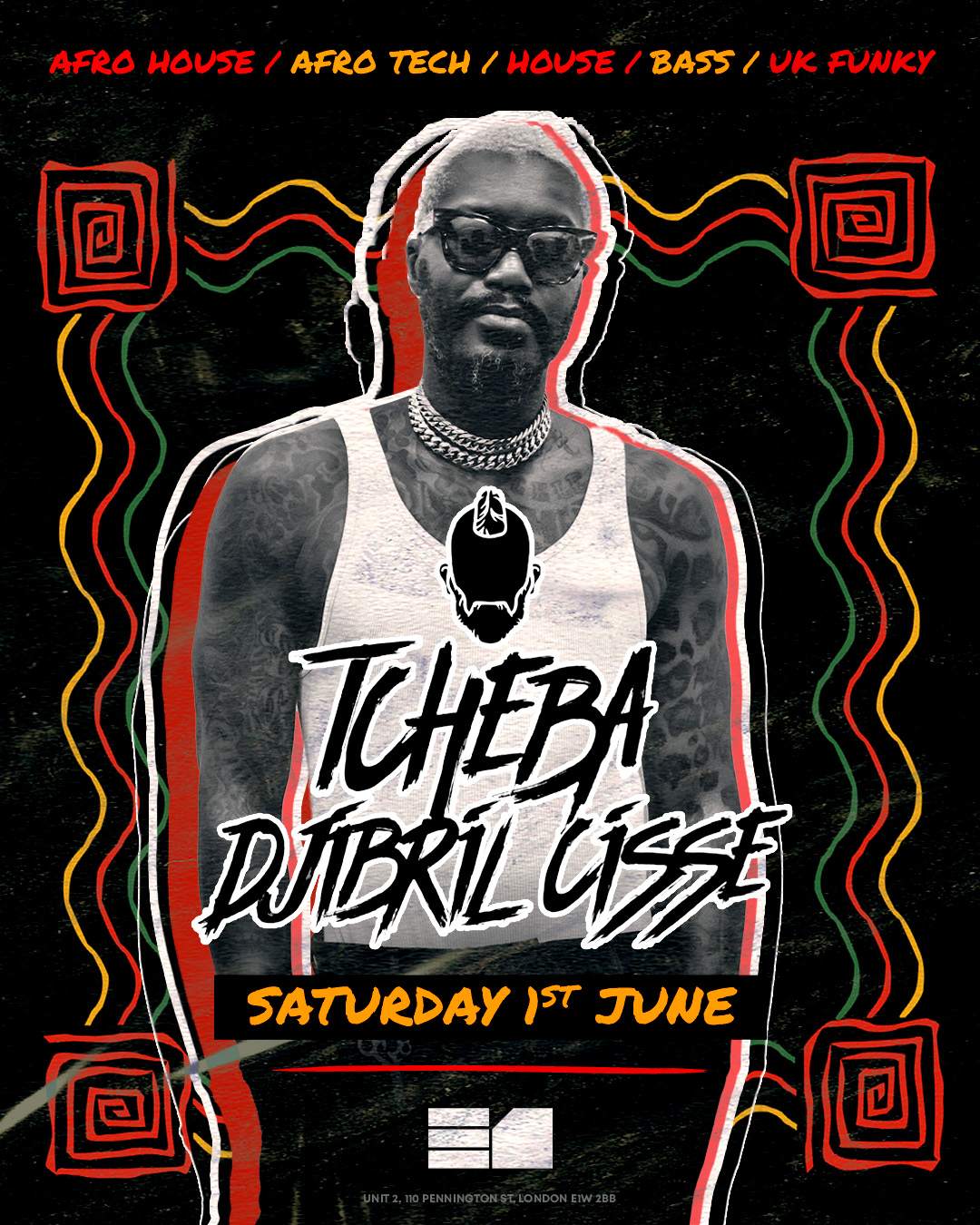 Djibril Cissé aka Tcheba (UK Debut) - Página trasera
