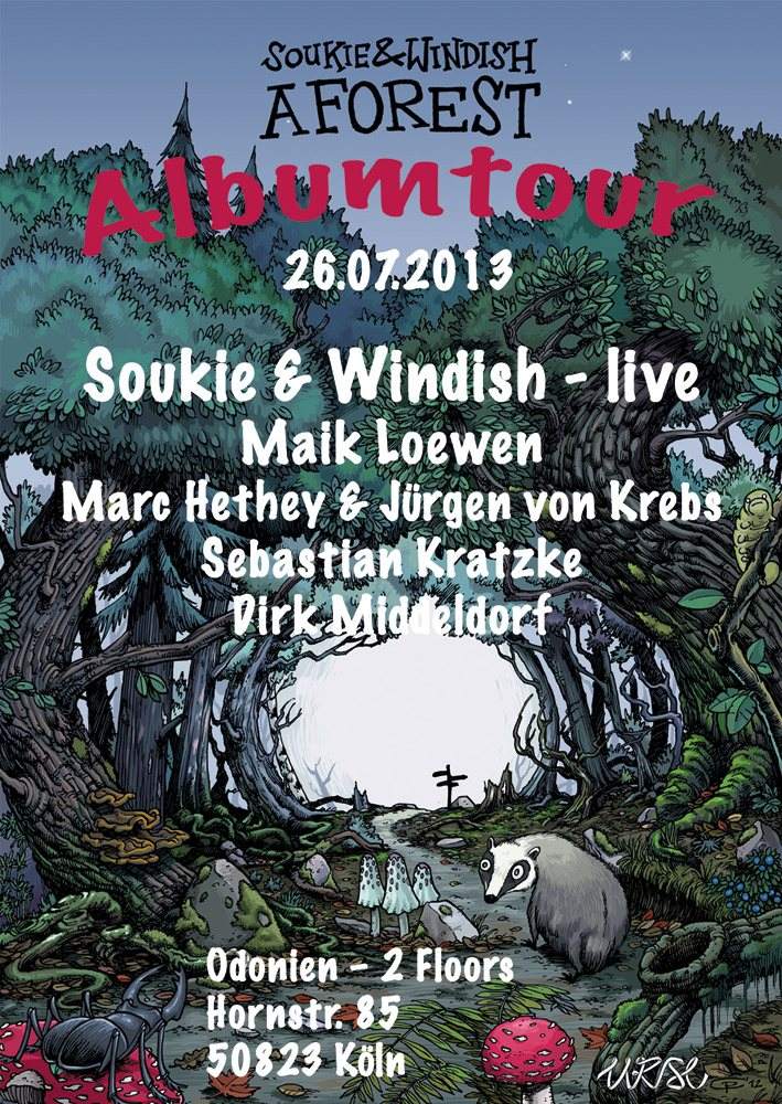 200 Summer Camp Präsentiert: Soukie & Windish – A Forest Album-Tour - Página frontal