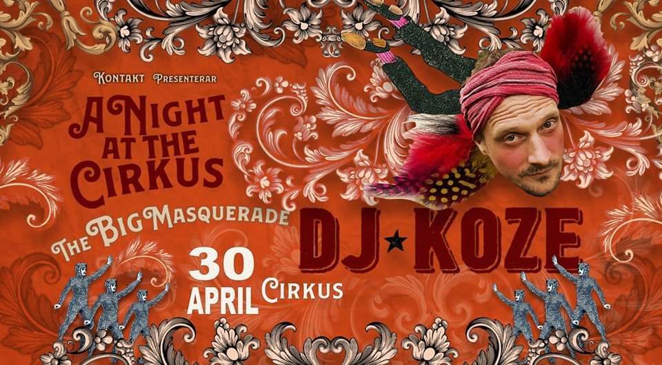 DJ Koze - A Night at the Cirkus - Página frontal