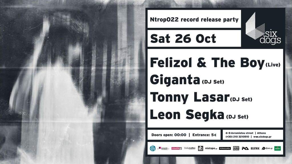 Ntrop022 Record Release Party - Página frontal