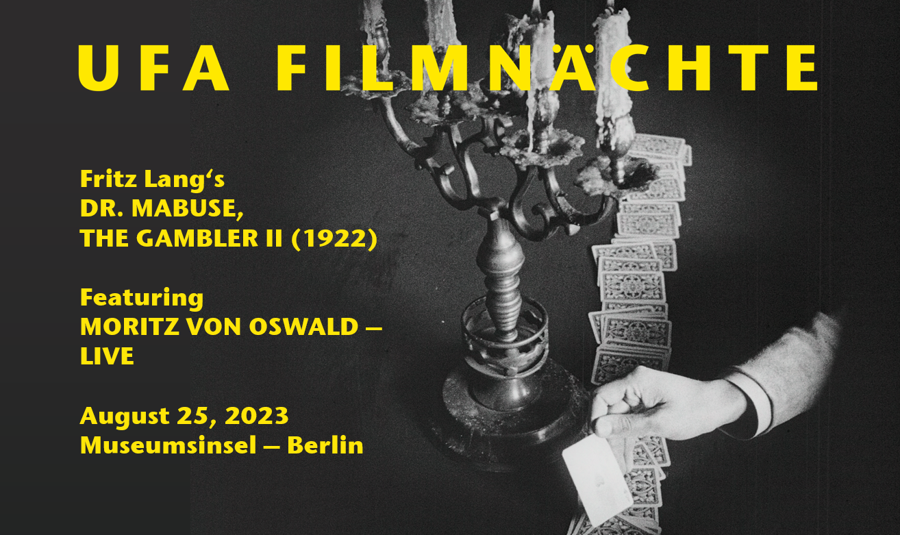 UFA Film Nights with Moritz von Oswald at Kolonnadenhof der ...