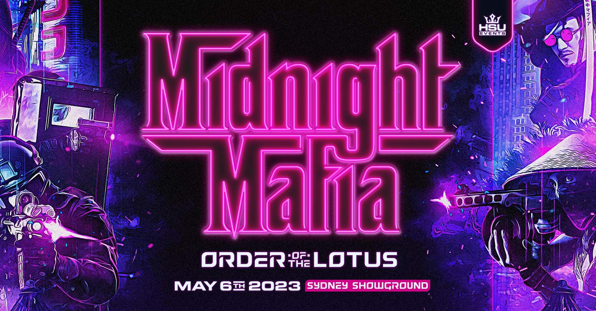 Midnight Mafia 2023 | Order of the Lotus - Official HSU - Página frontal