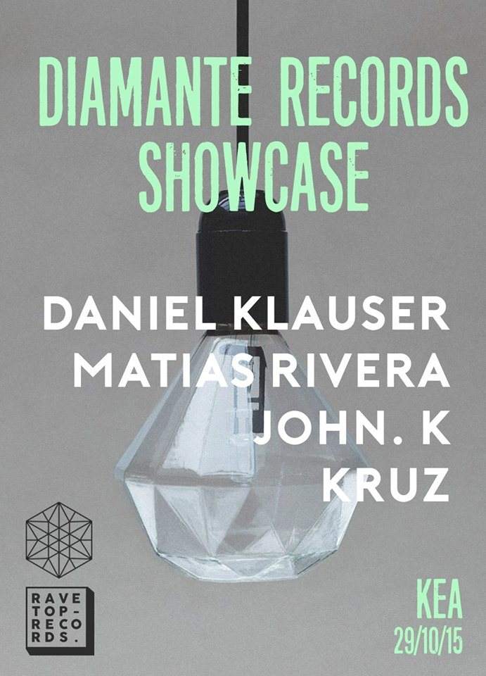 Diamante Records Showcase with Ravetop & KEA - フライヤー表