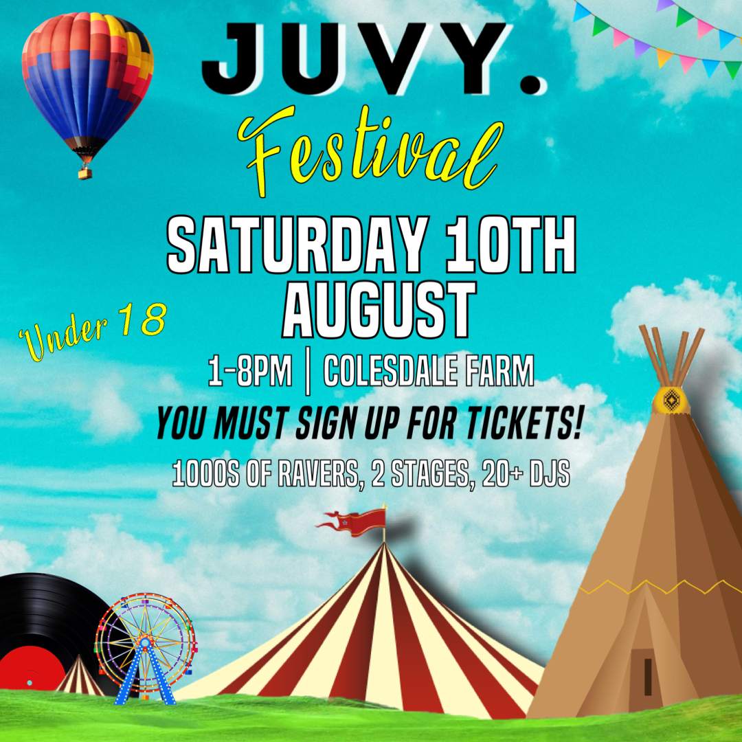 JUVY FESTIVAL - 10/8/24 at Colesdale Farm, London