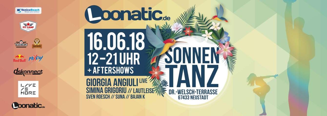 Sonnentanz 2018 - フライヤー表