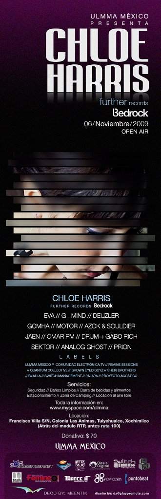 Chloe Harris Jaen - Página frontal