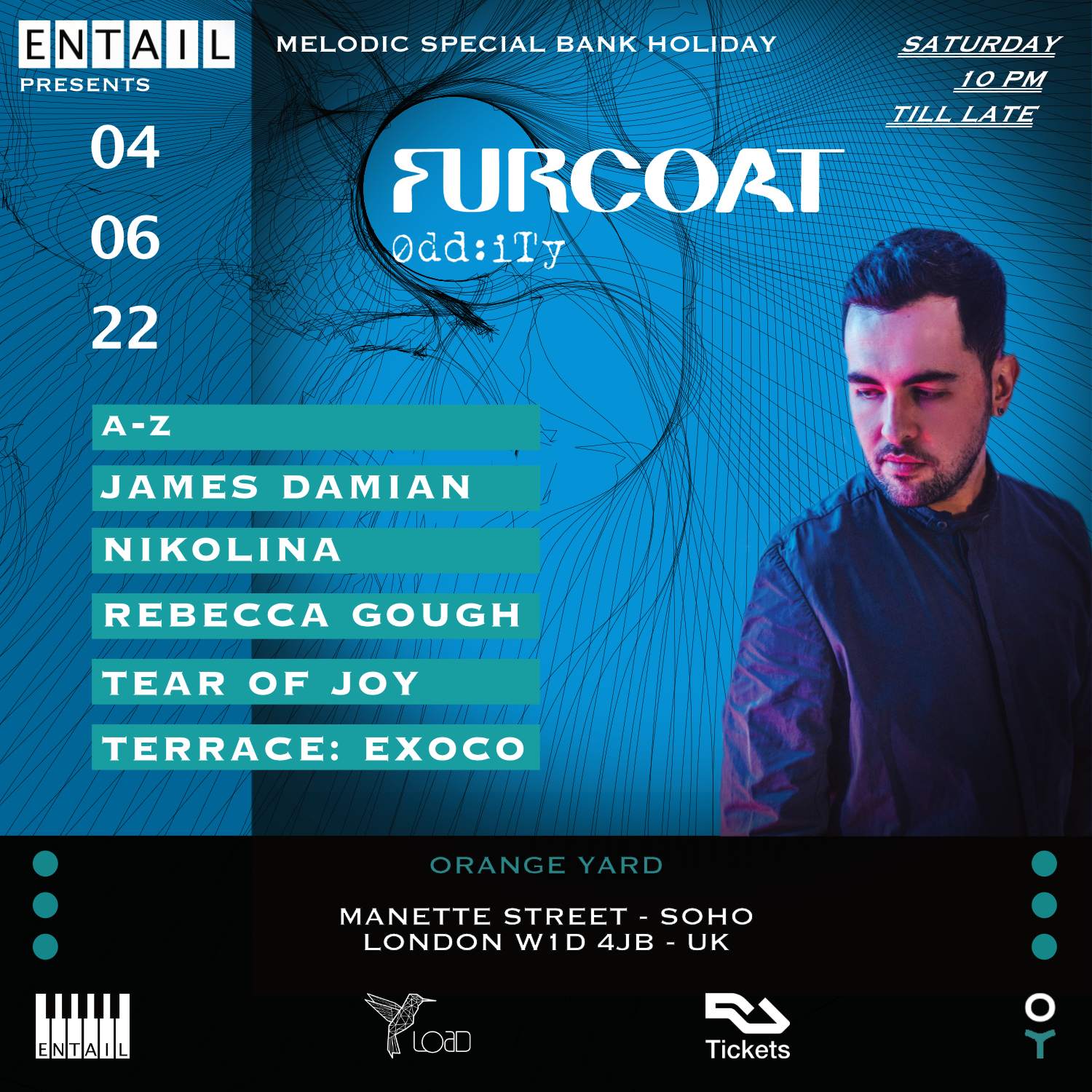 Entail: Melodic Special Bank Holiday with Fur Coat - Página trasera