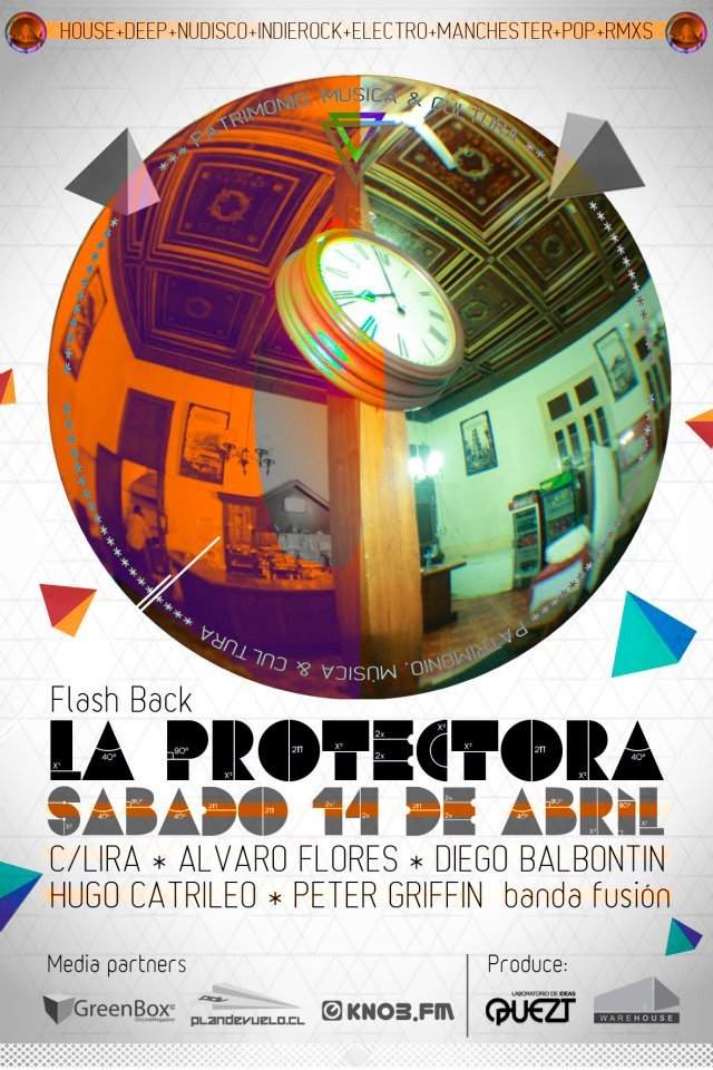 La Protectora / Flash Back - フライヤー表