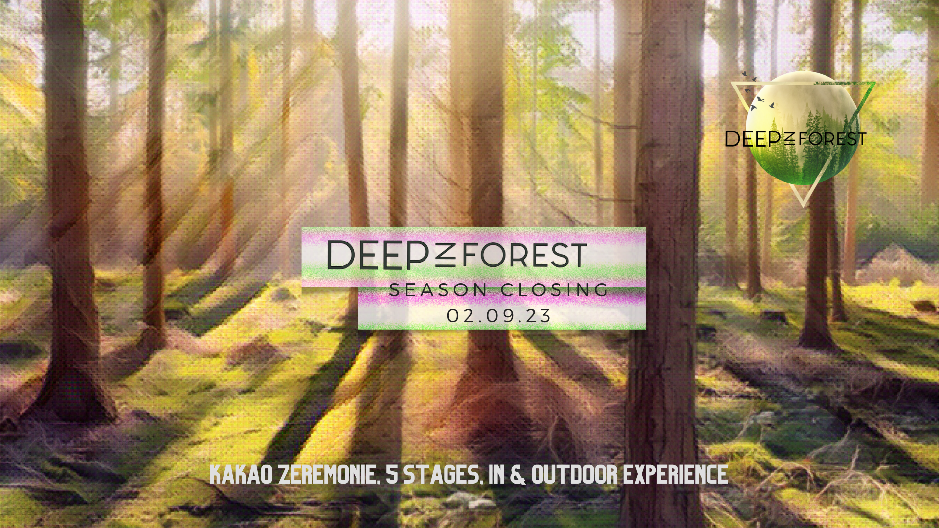 Deep in Forest - Season Closing - フライヤー表
