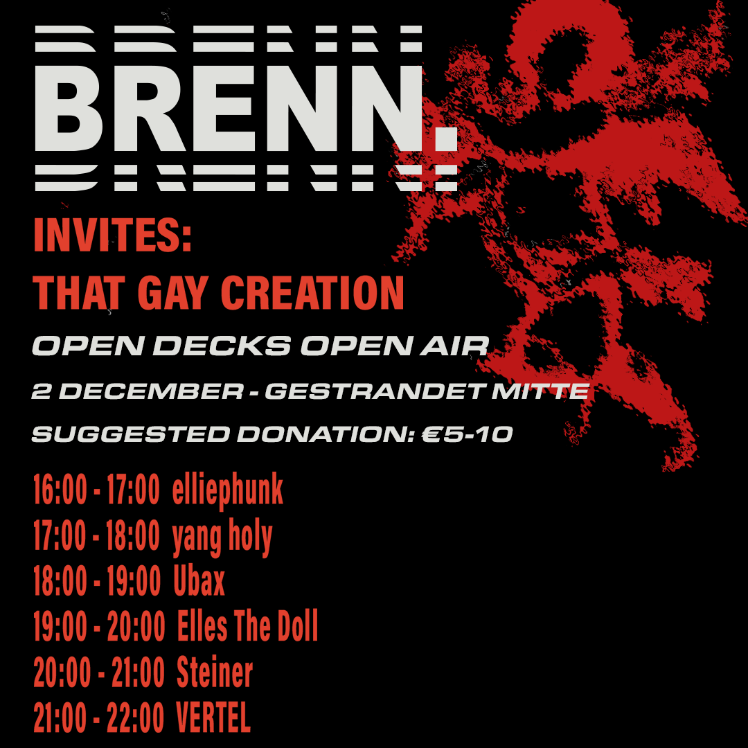 BRENN. invites... Winterwunderland at Gestrandet An Der Jannowitzbrücke,  Berlin