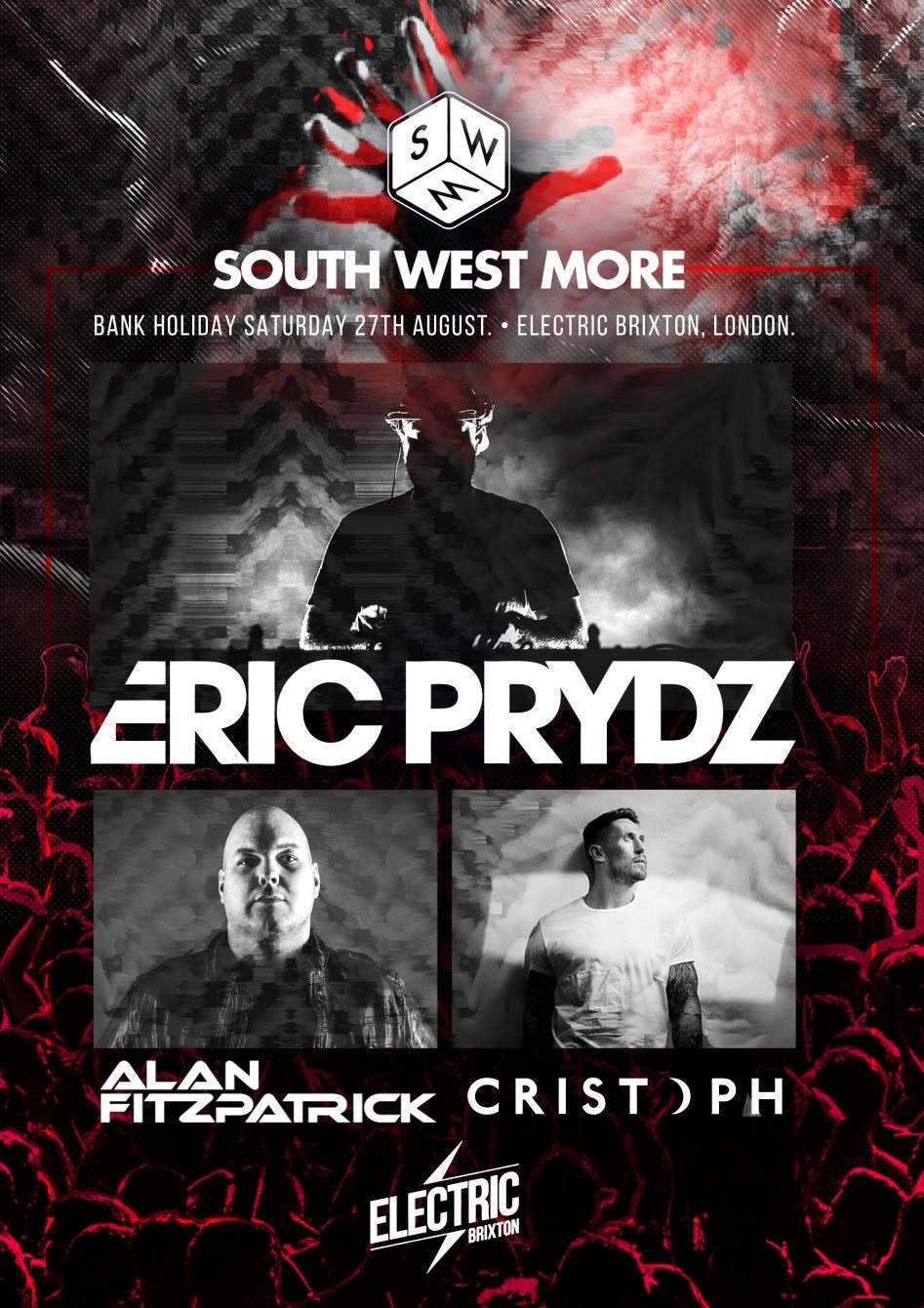 South West More Saturday with Eric Prydz & Alan Fitzpatrick - フライヤー裏