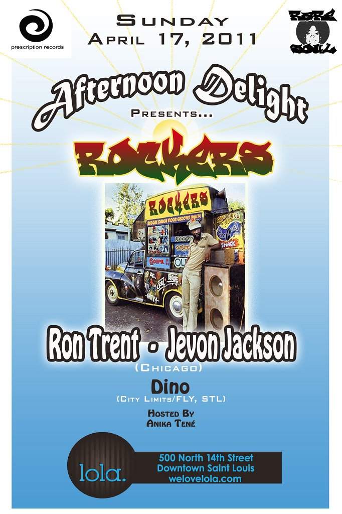 Rockers: Ron Trent & Jevon Jackson Come To St Louis - Página frontal