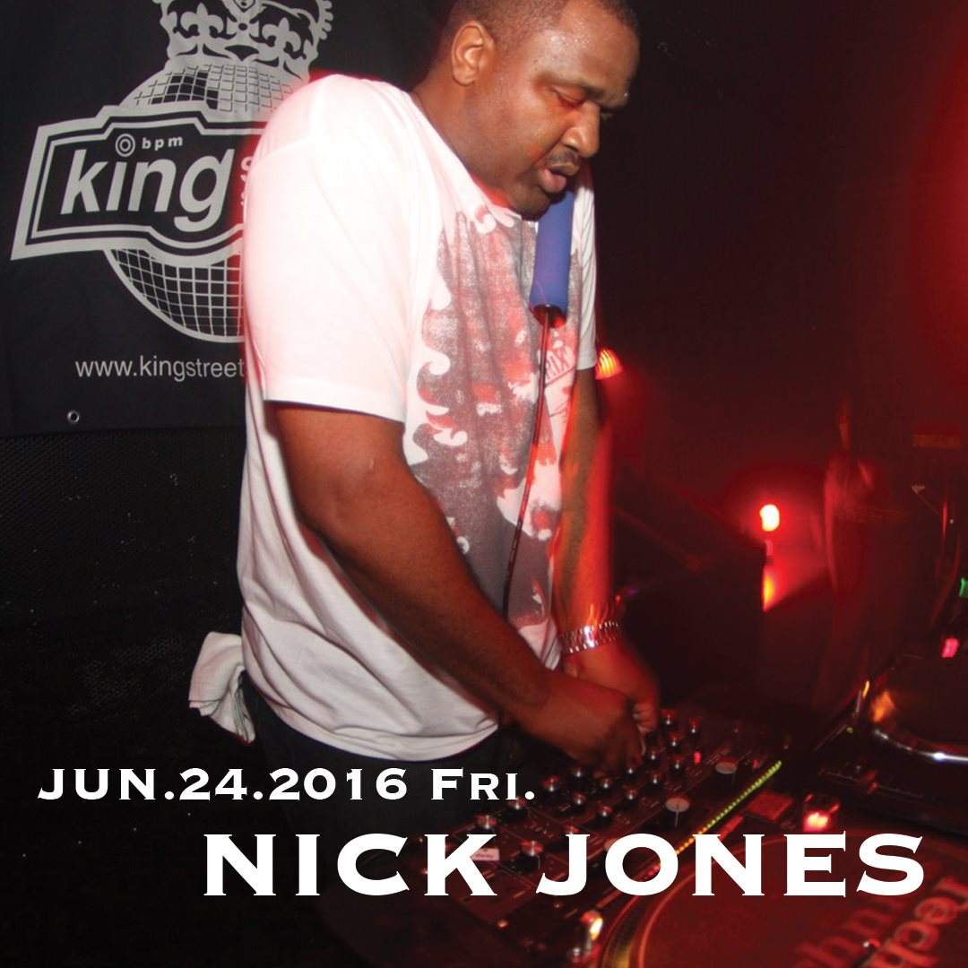 Nick Jones - フライヤー表