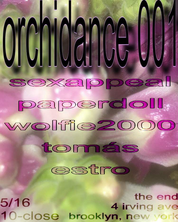 ORCHIDANCE001 - フライヤー表