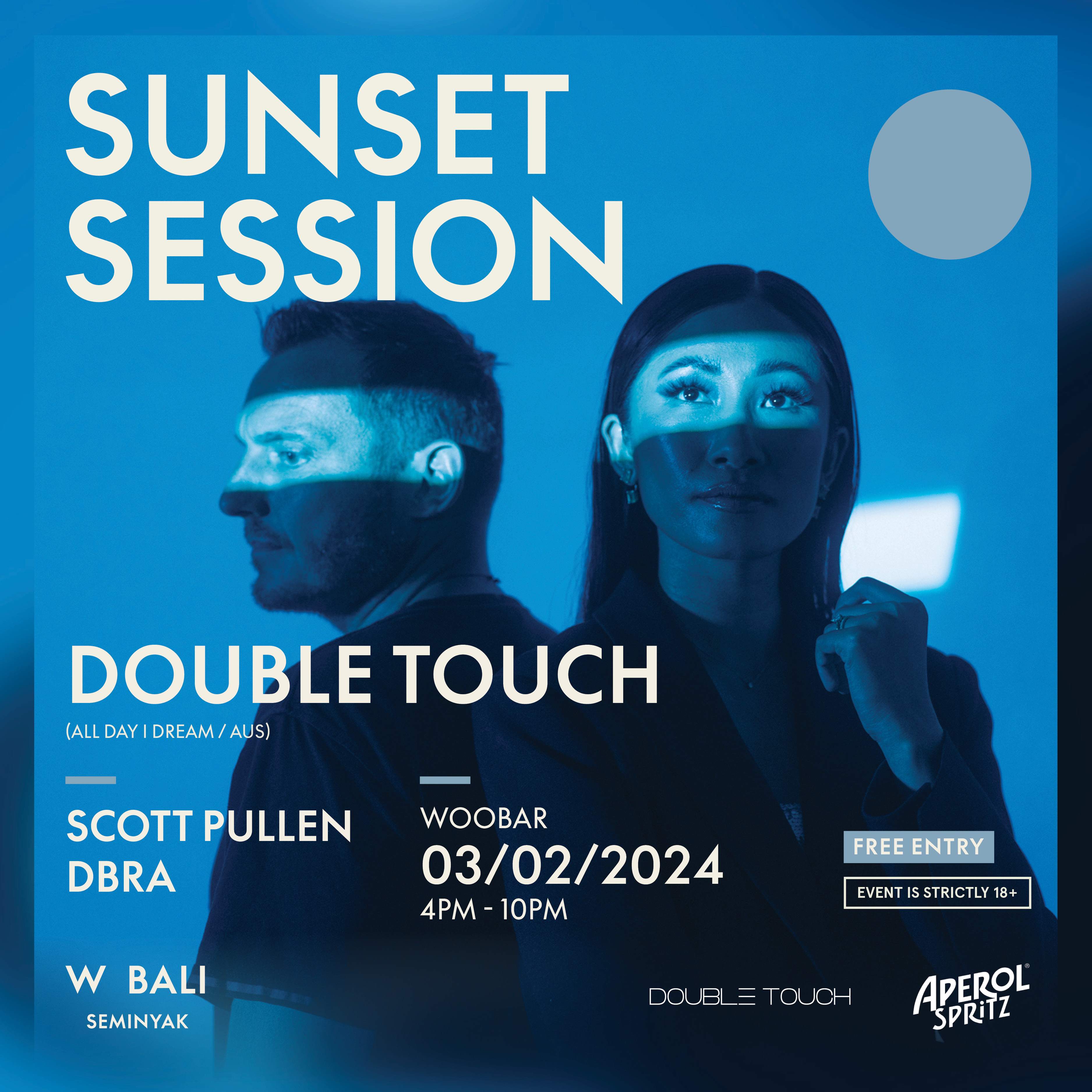 Sunset Session featuring Double Touch - Página frontal