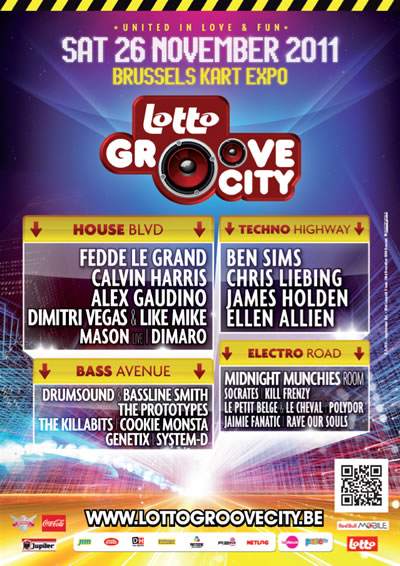 Groove City 2011 - Página frontal