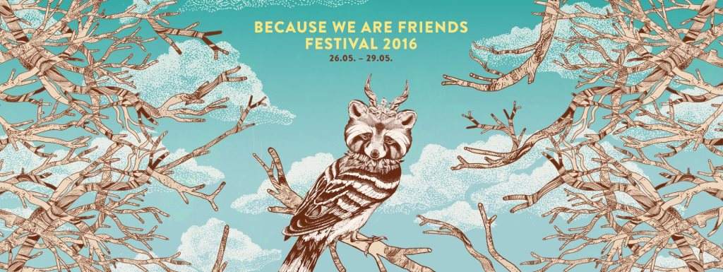 DE // Because WE Are Friends Festival 2016 - Página frontal