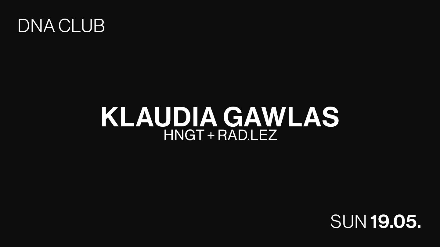 DNA with Klaudia Gawlas - Página frontal