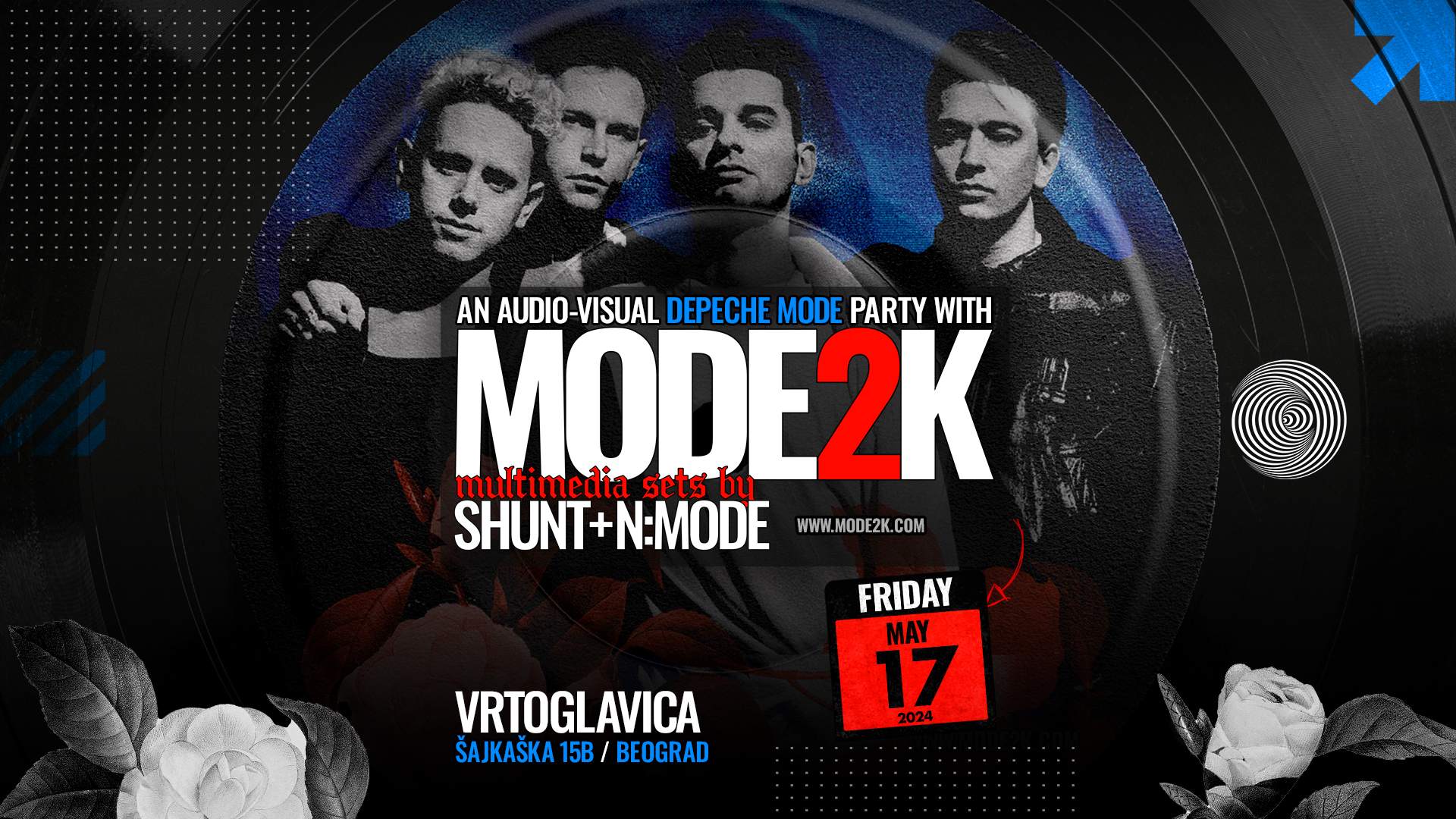 MODE2K: An Audio-Visual Depeche Mode Party - Página frontal
