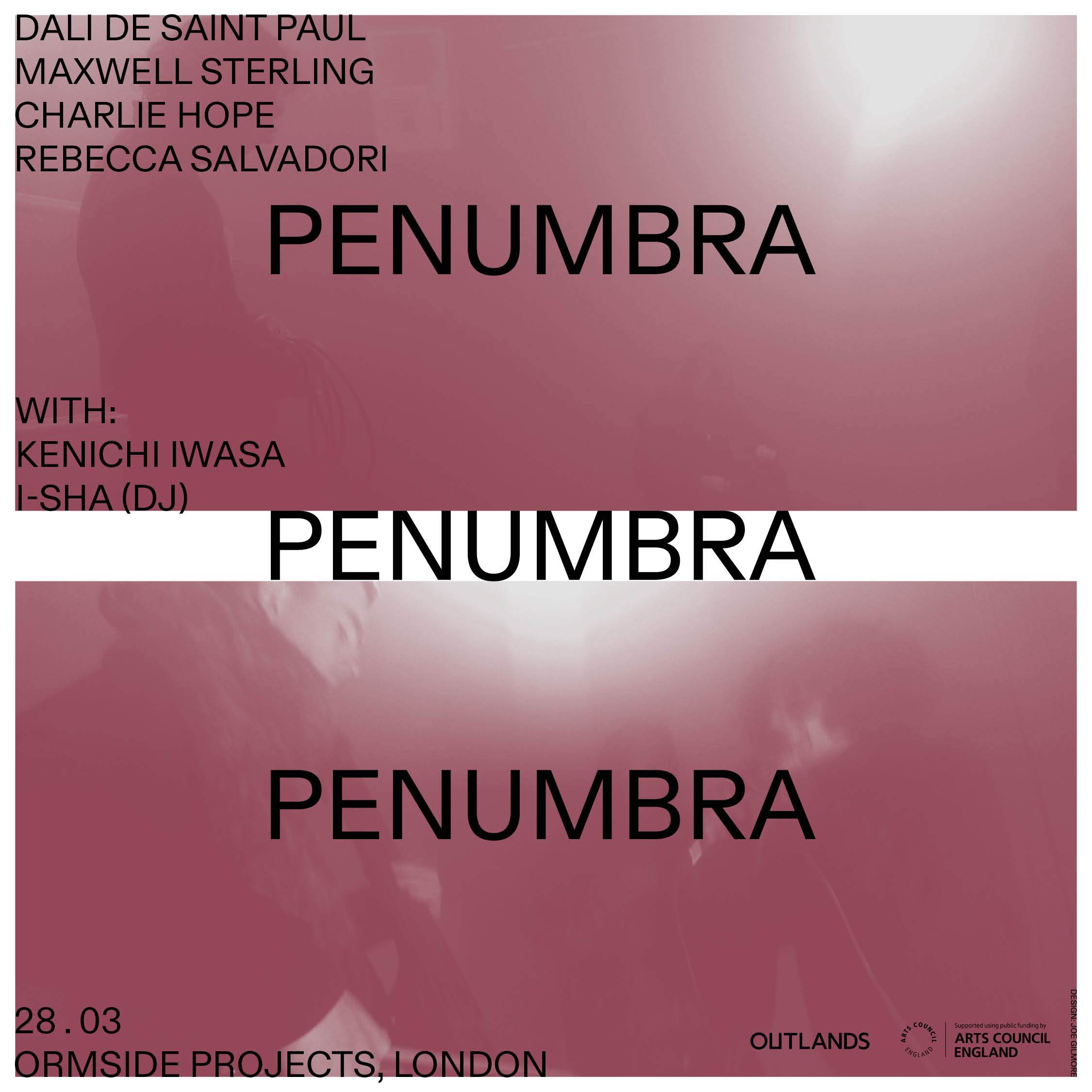 OUTLANDS NETWORK presents: Penumbra - フライヤー裏
