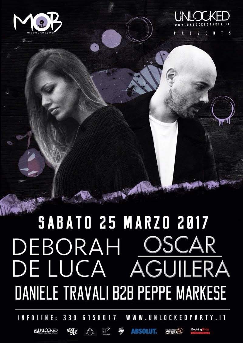 Unlocked presents Deborah De Luca & Oscar Aguilera at Mob, Sicily