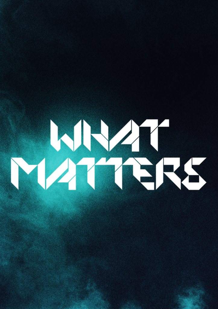 What Matters - Página frontal