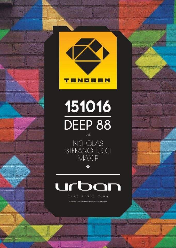 Tangram Opening Party w/ Deep88 & Nicholas - Página frontal