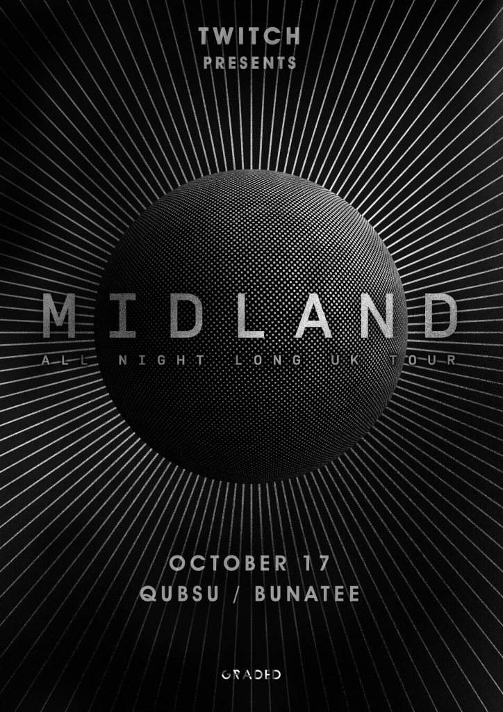 Twitch with Midland All Night Long - Página frontal