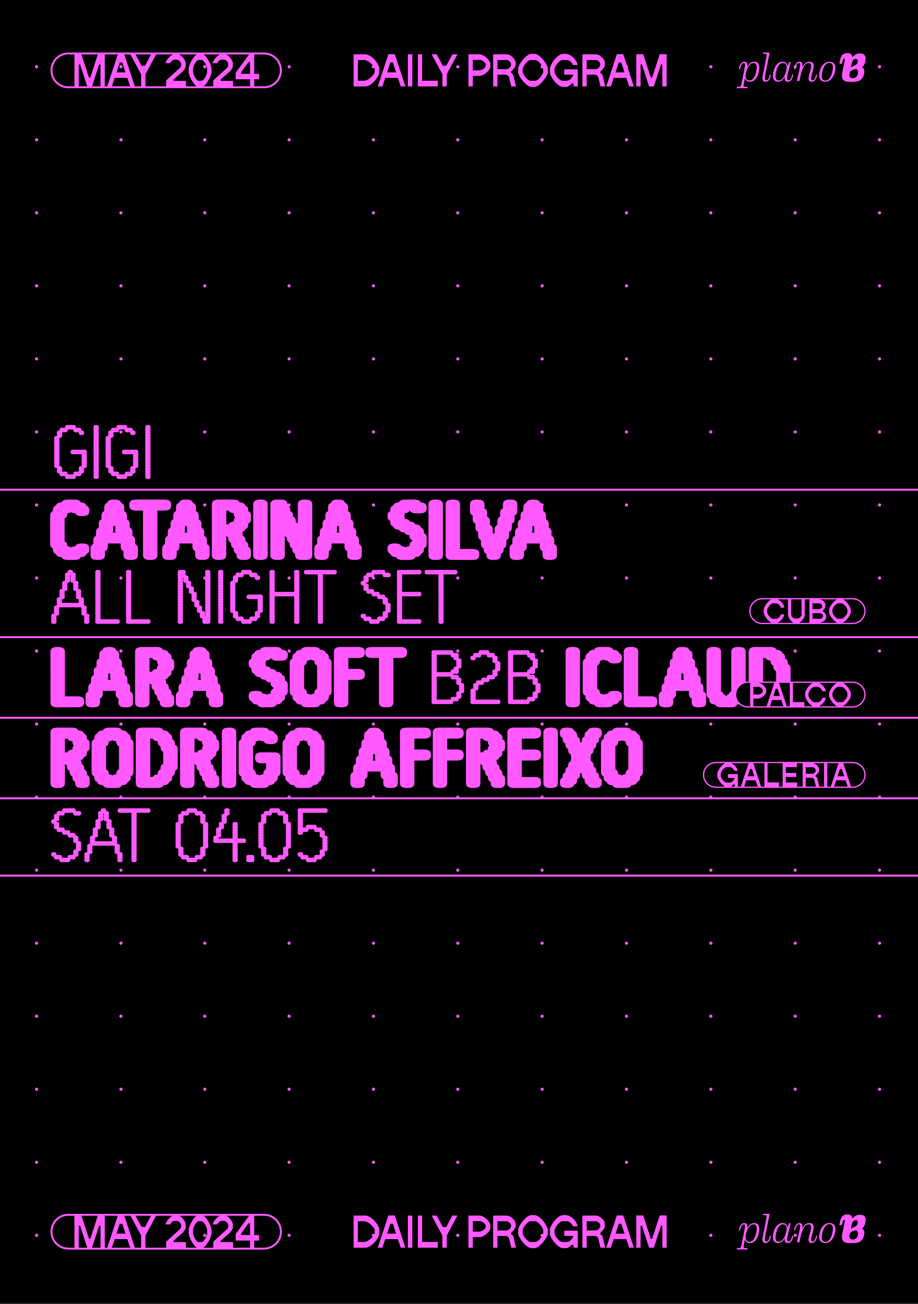 Catarina Silva: All night set - Página frontal