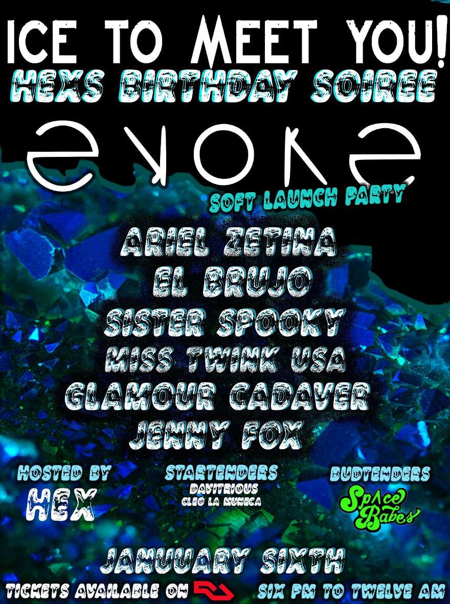 ICE TO MEET YOU at Evoke, Chicago