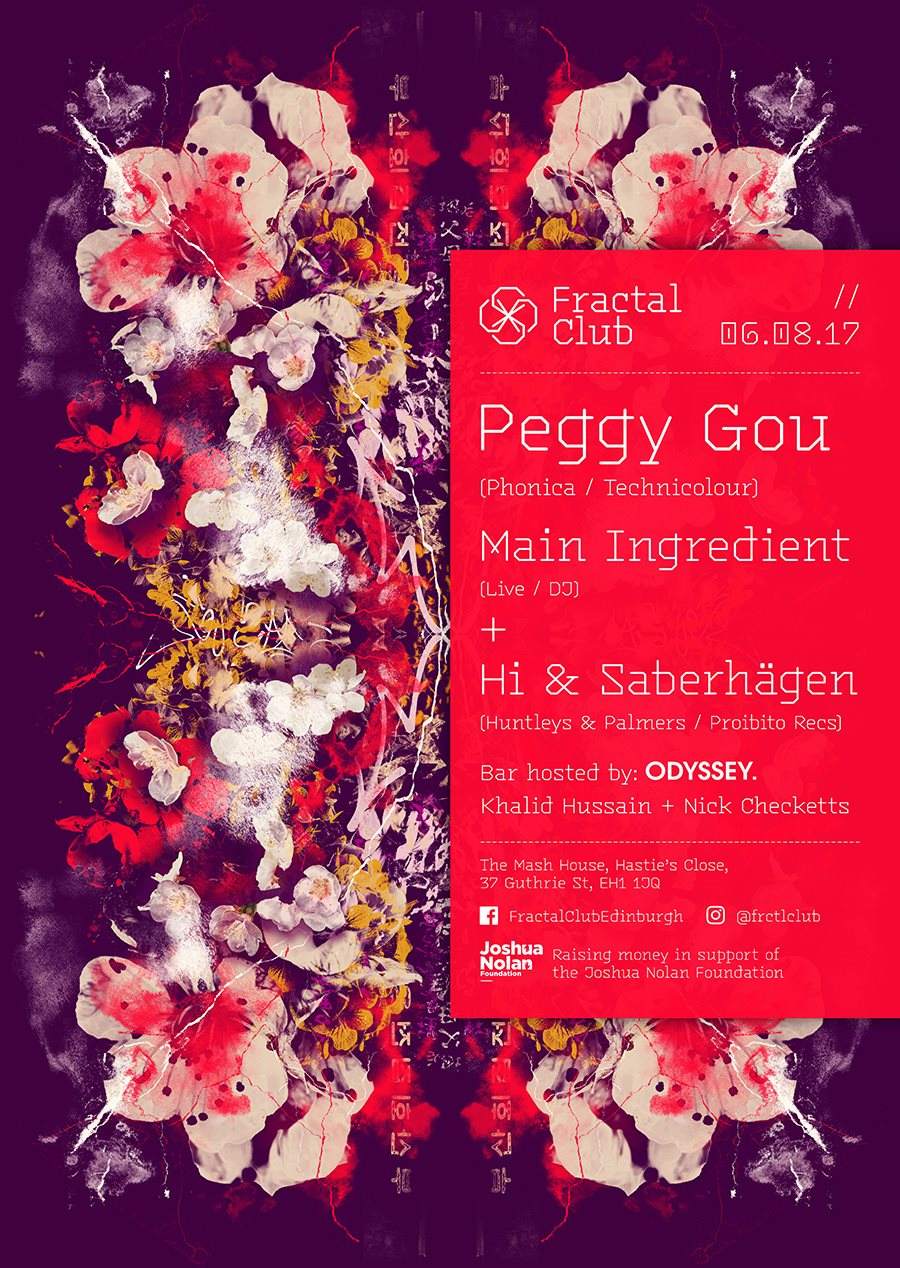 Fractal Club with Peggy Gou - フライヤー表