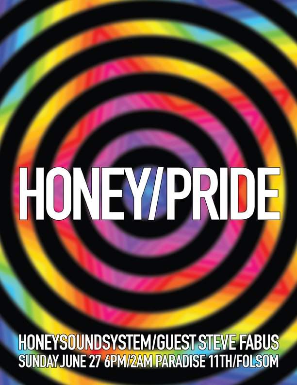 Honey / Pride - Página frontal