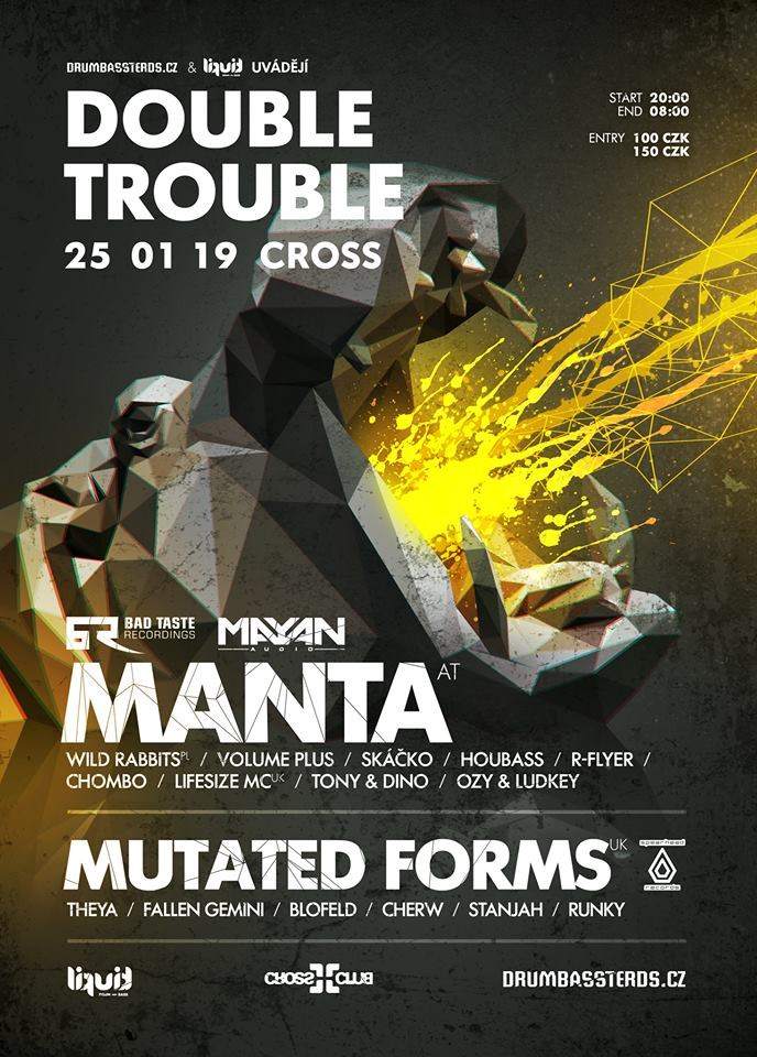Double Trouble + Liquid & Deep Stage - Página frontal