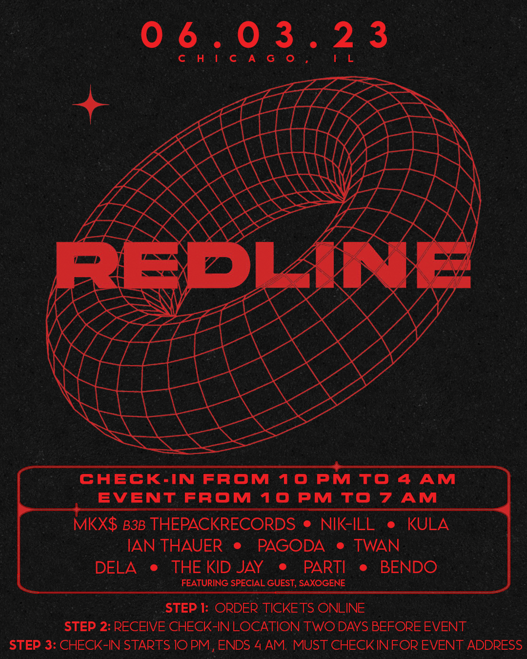 RedLine Underground Rave at TBA, Chicago