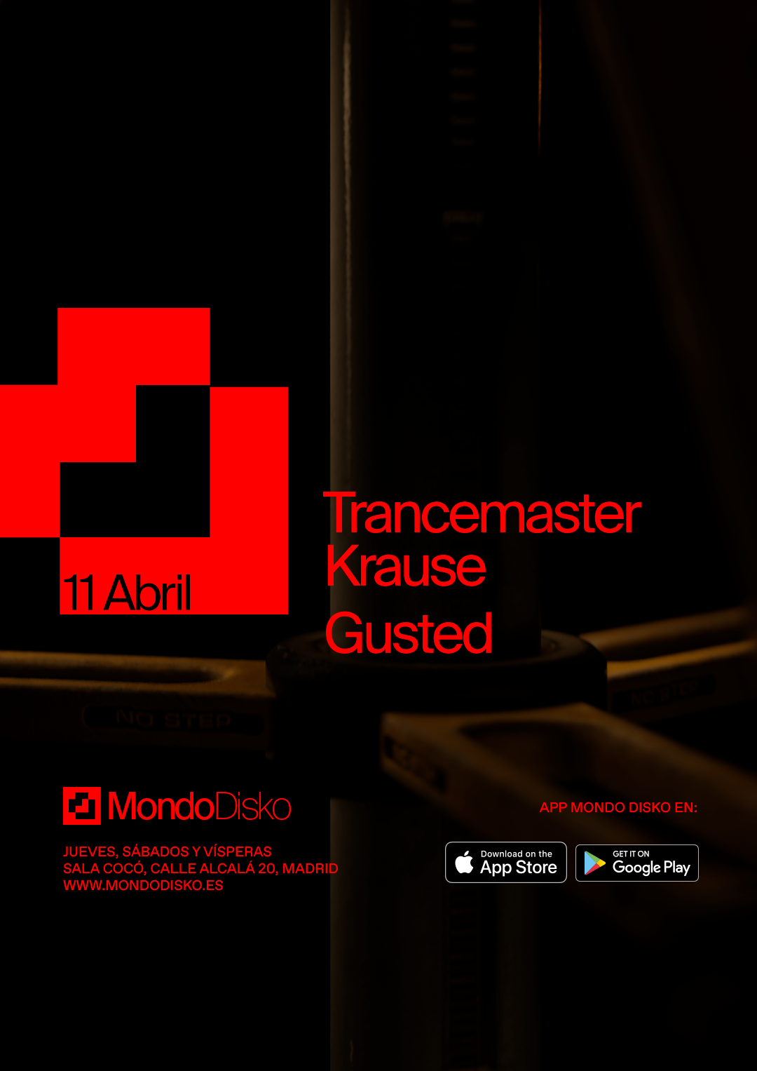 Trancemaster Krause / Gusted - Página frontal
