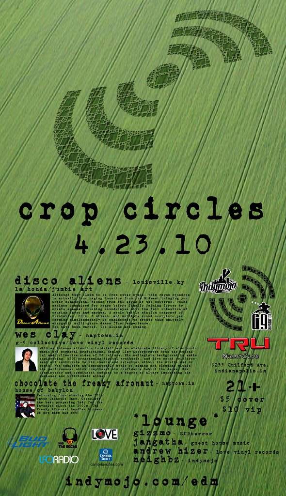 Crop Circles - Página frontal