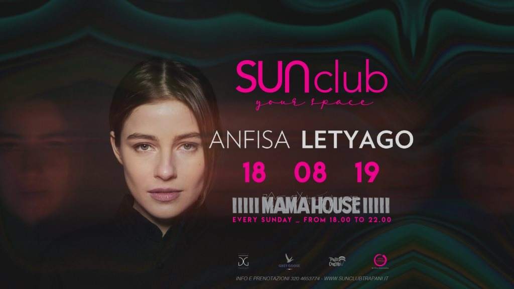 Sunclub presenta: Anfisa Letyago | - フライヤー表