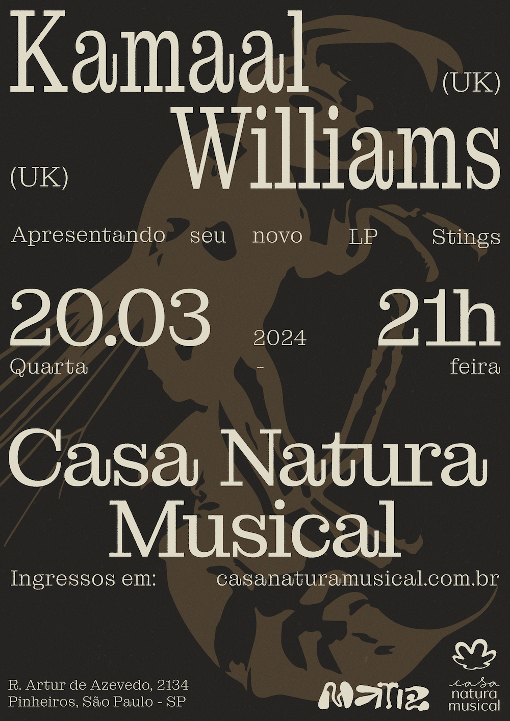 Kamaal Williams at Casa Natura Musical - Página frontal