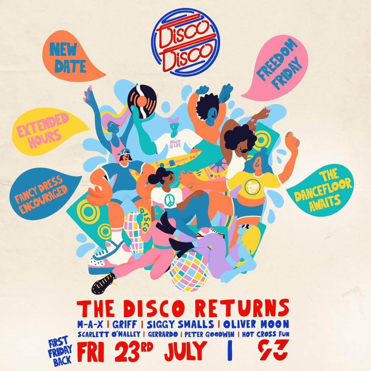 Disco Disco - The Disco Returns - Página frontal