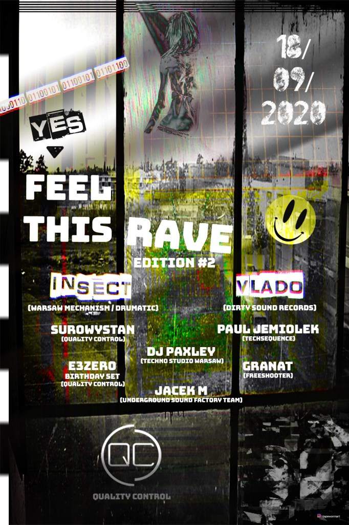 Feel This Rave #2 - フライヤー表