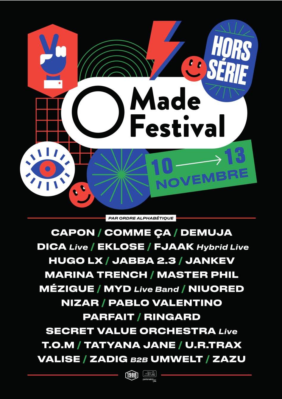 Made Festival Hors-Série 2021 - フライヤー表