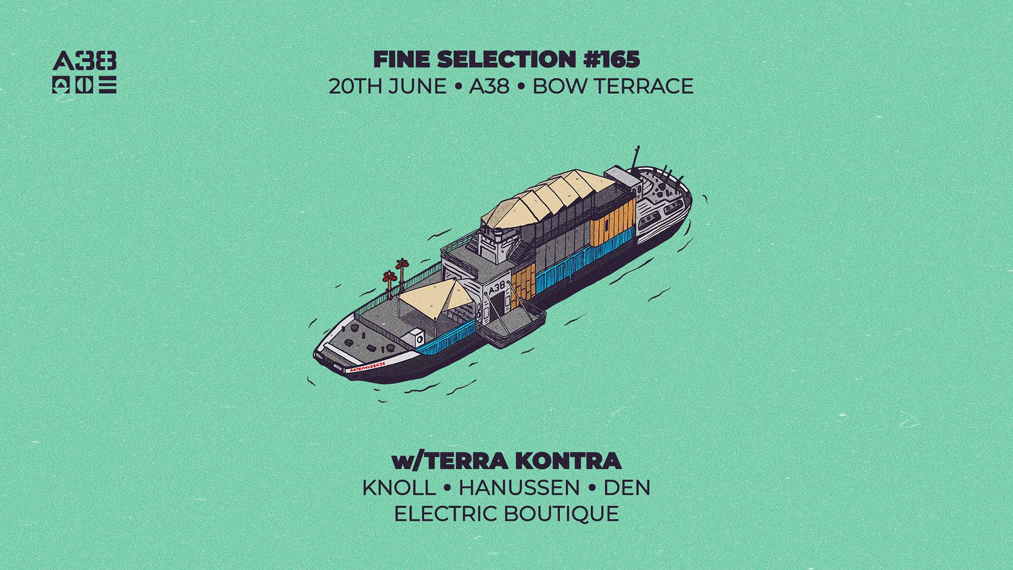 Fine Selection #165 w/Terra Kontra - フライヤー表