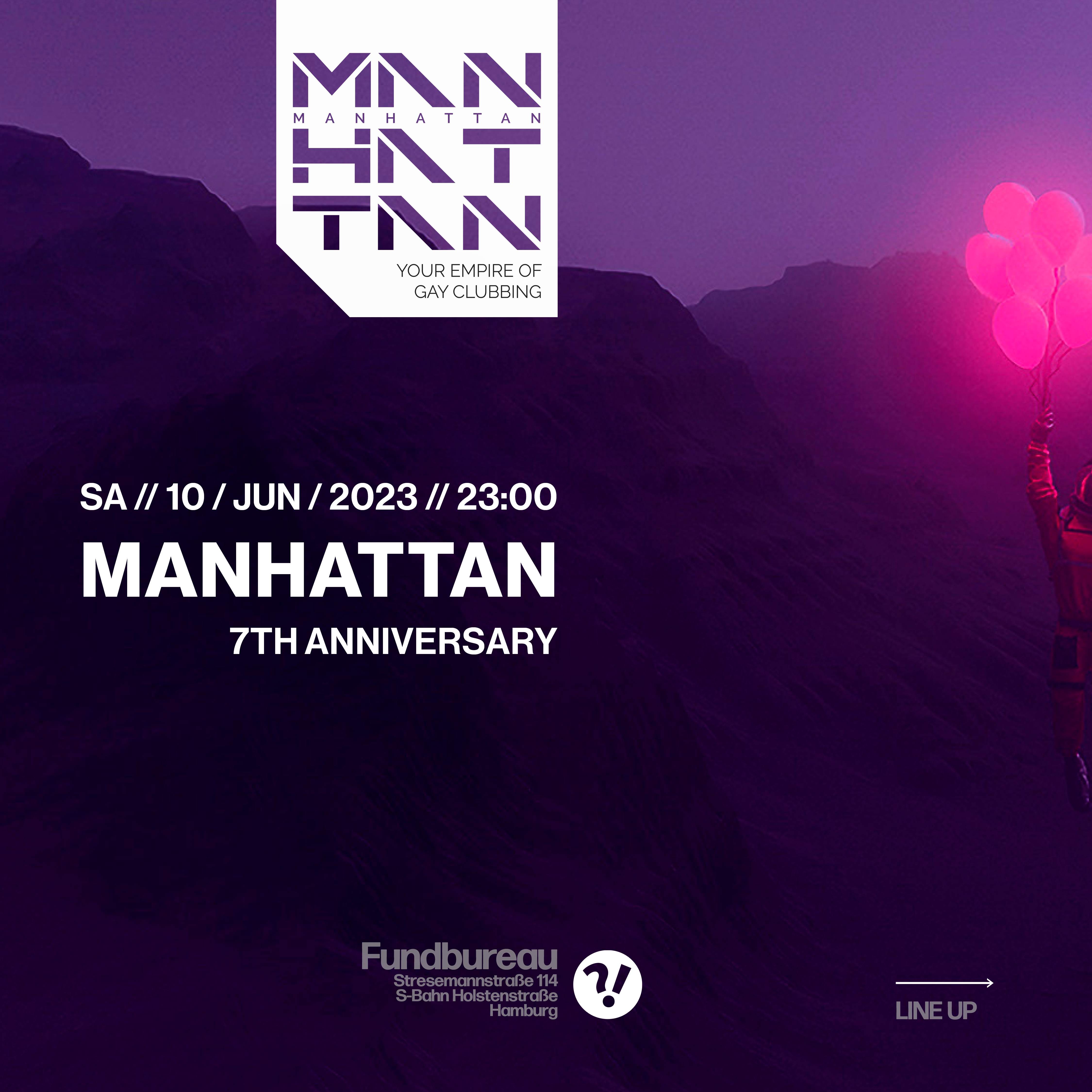 MANHATTAN - 7th Anniversary - Página frontal