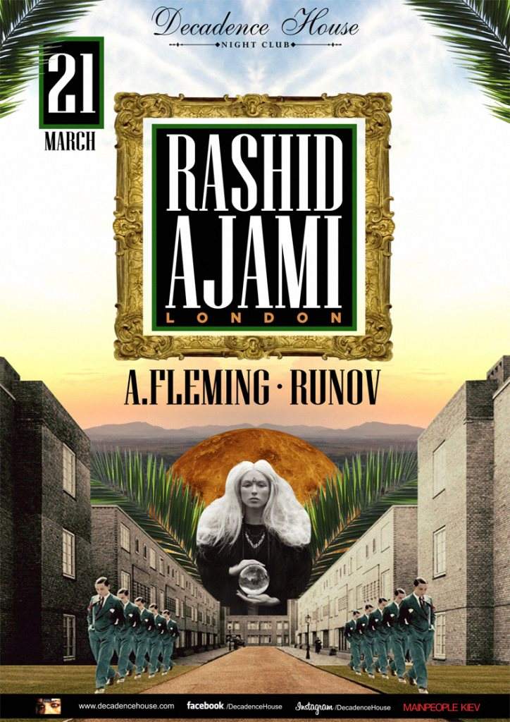 Rashid Ajami - フライヤー表