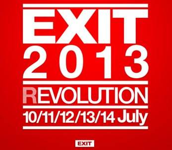 Exit Festival 2013 - フライヤー表