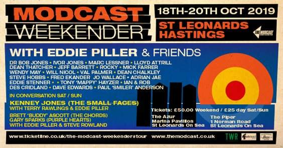 THE MODCAST Weekender - フライヤー表